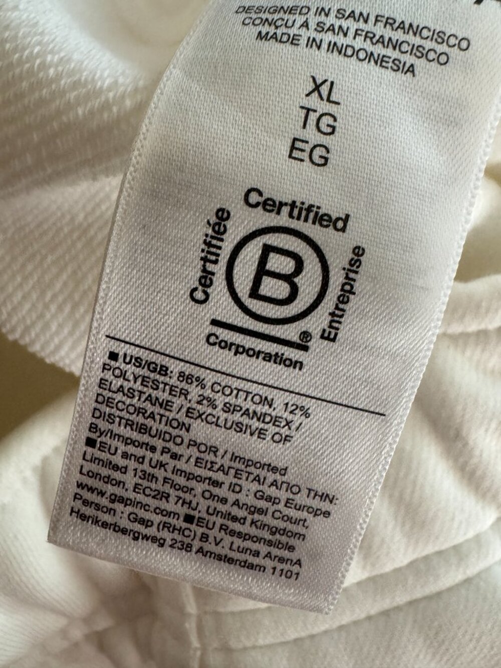 NWT Athleta Heavyweight Terry Bermuda Shorts in White - Picture 7 of 10